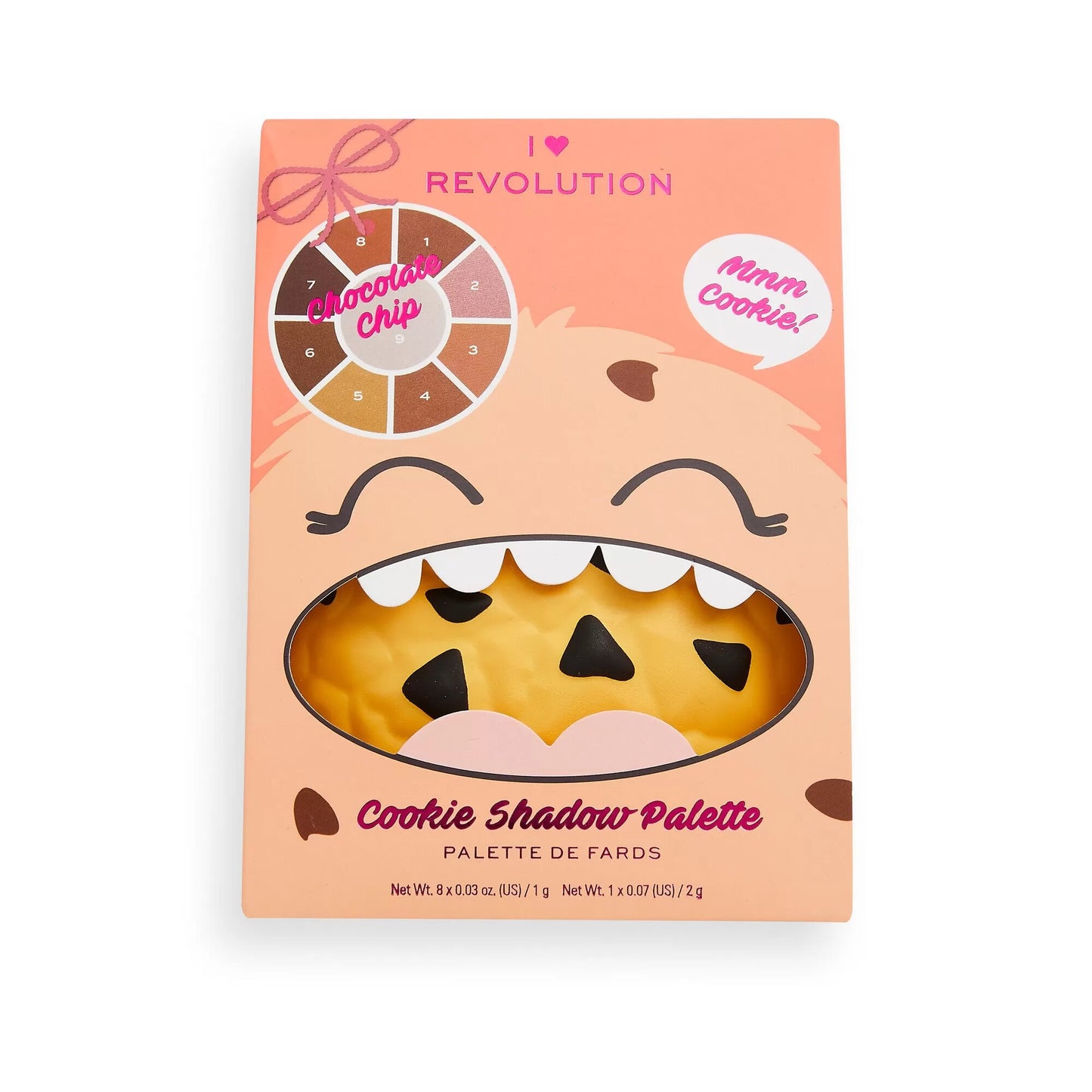 ( DEAL PACK OF 2) Revolutiion Chocolate Chip Cookie Shadow Palette ( DEAL PACK OF 2)