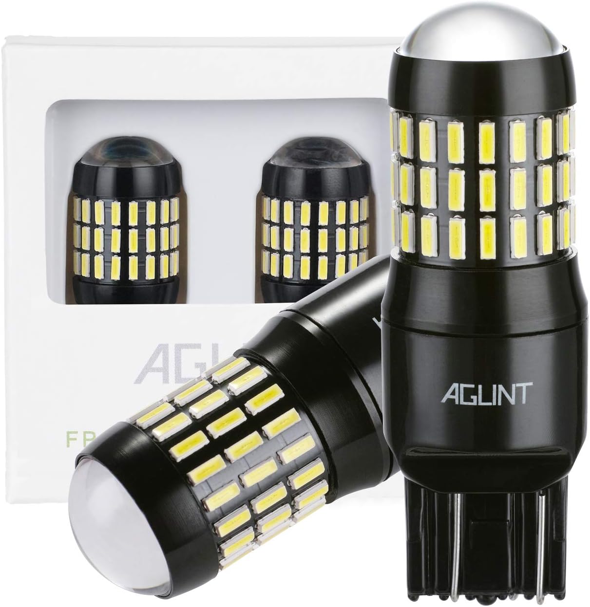 AGLINT T20 LED Bulb 4014 Chipsets 66SMD 1200 Lumens W21W 7443 7440