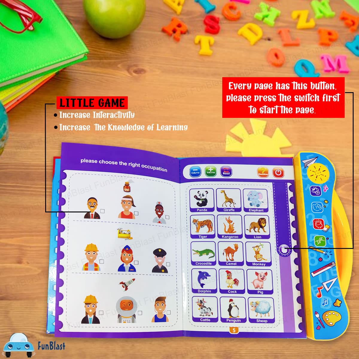 Educational Phonetic Learning Book