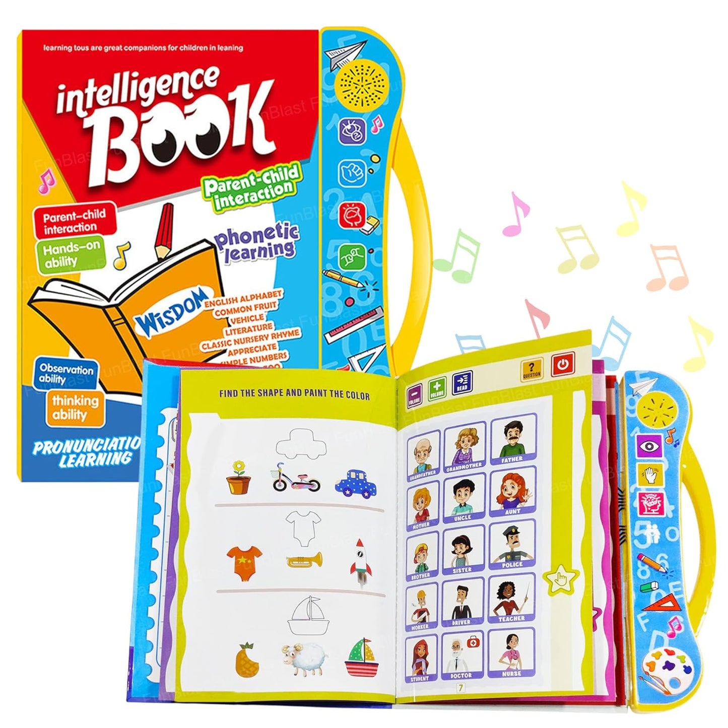 Educational Phonetic Learning Book