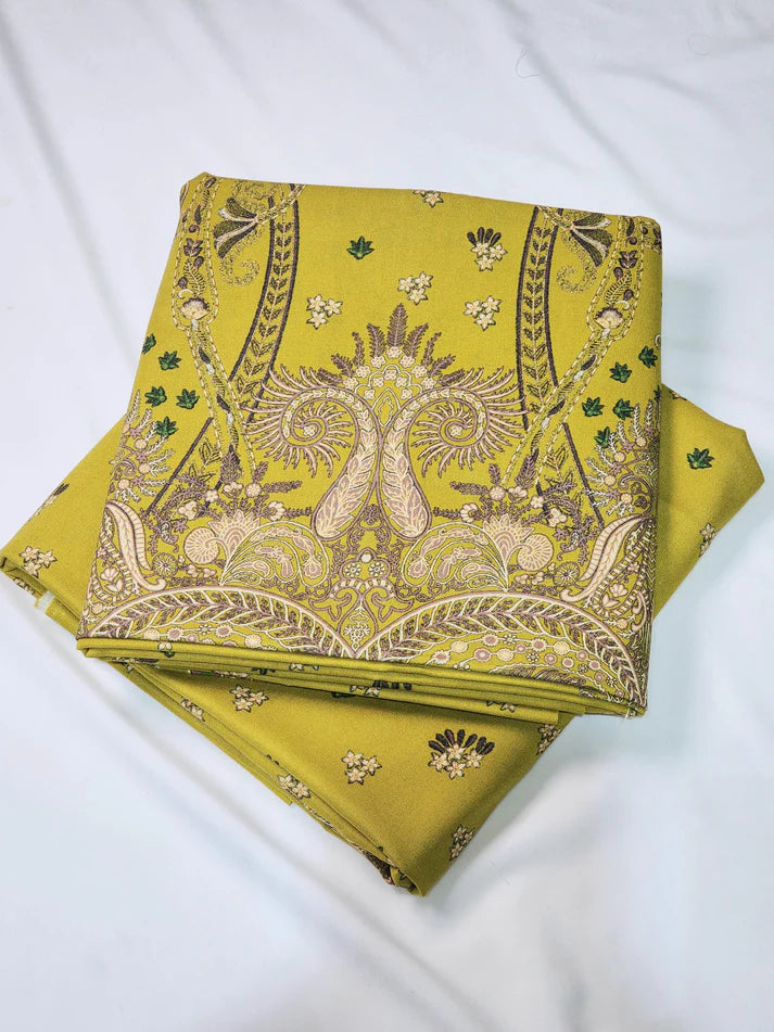 Unstitched Printed Khadder 2pc