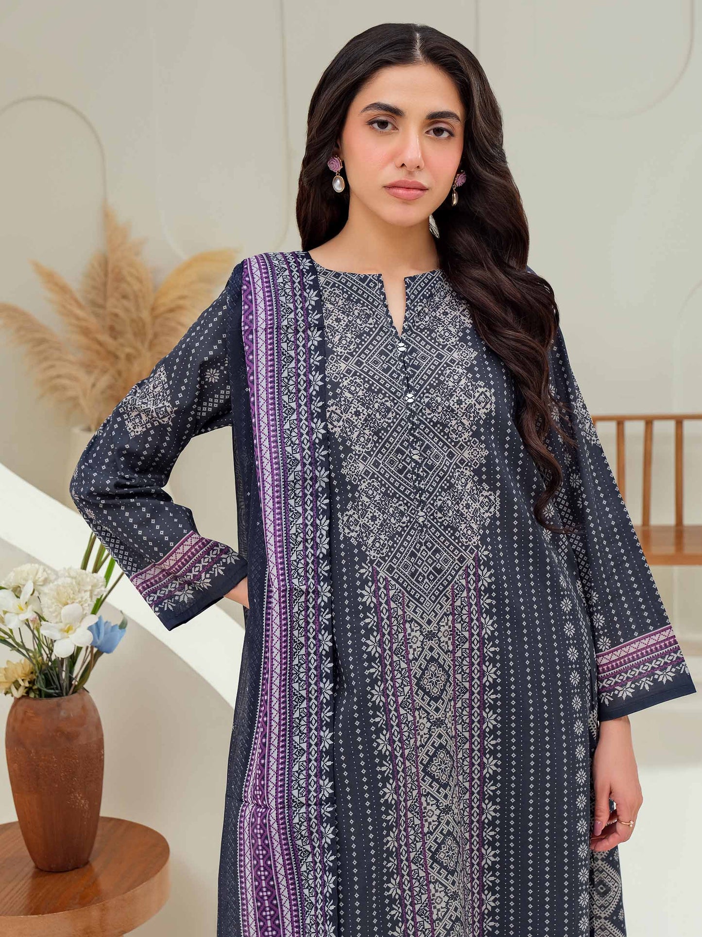 LIMELIGHT Lawn Shirt-Printed (UNSTITCHED) (2) PIECE