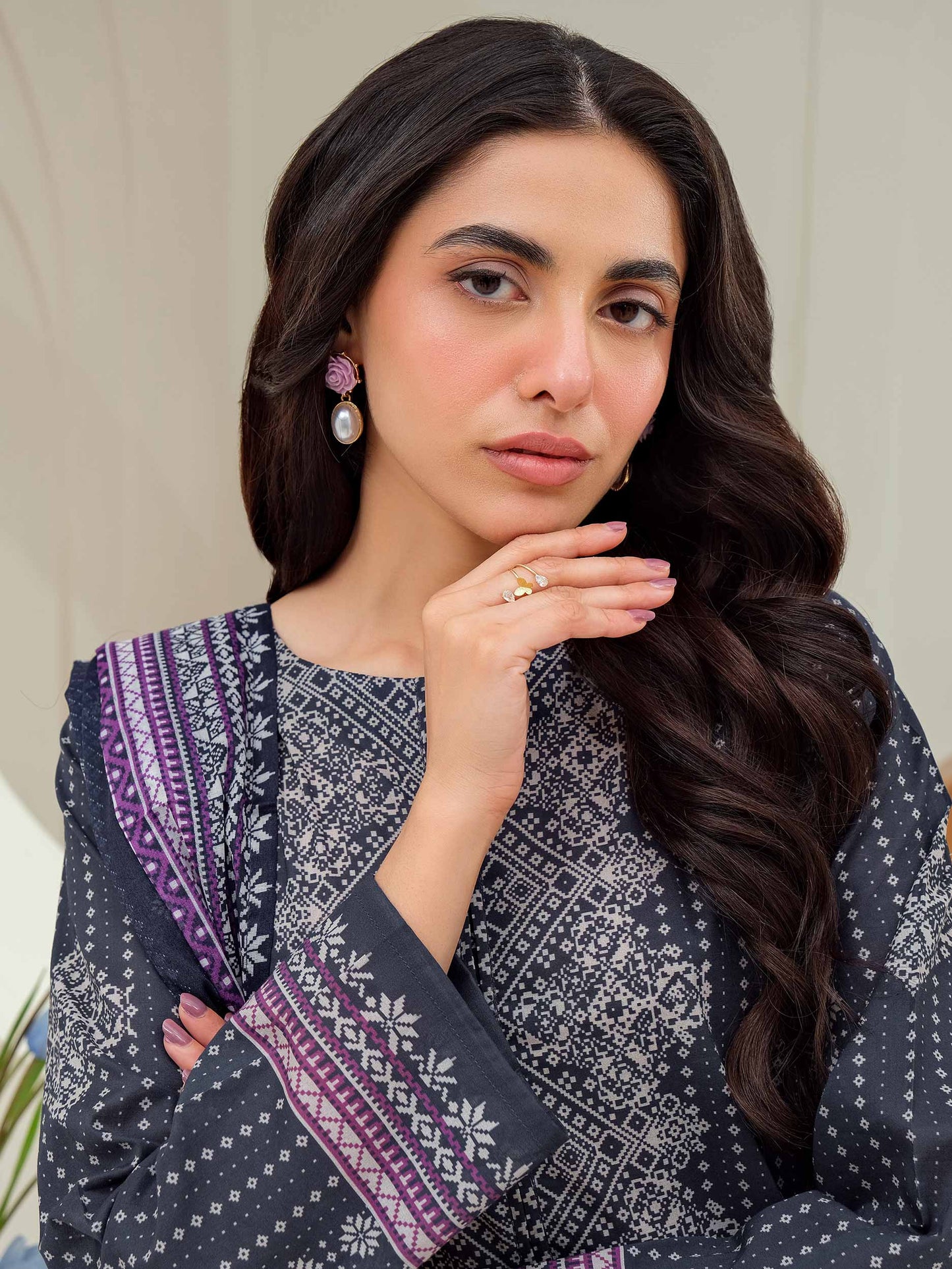 LIMELIGHT Lawn Shirt-Printed (UNSTITCHED) (2) PIECE