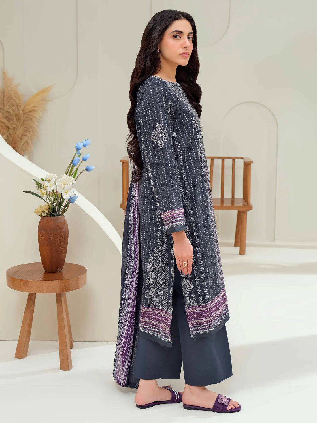 LIMELIGHT Lawn Shirt-Printed (UNSTITCHED) (2) PIECE