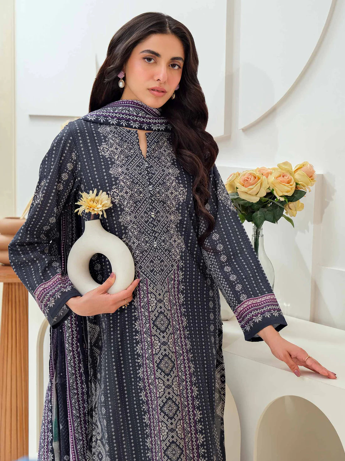 LIMELIGHT Lawn Shirt-Printed (UNSTITCHED) (2) PIECE