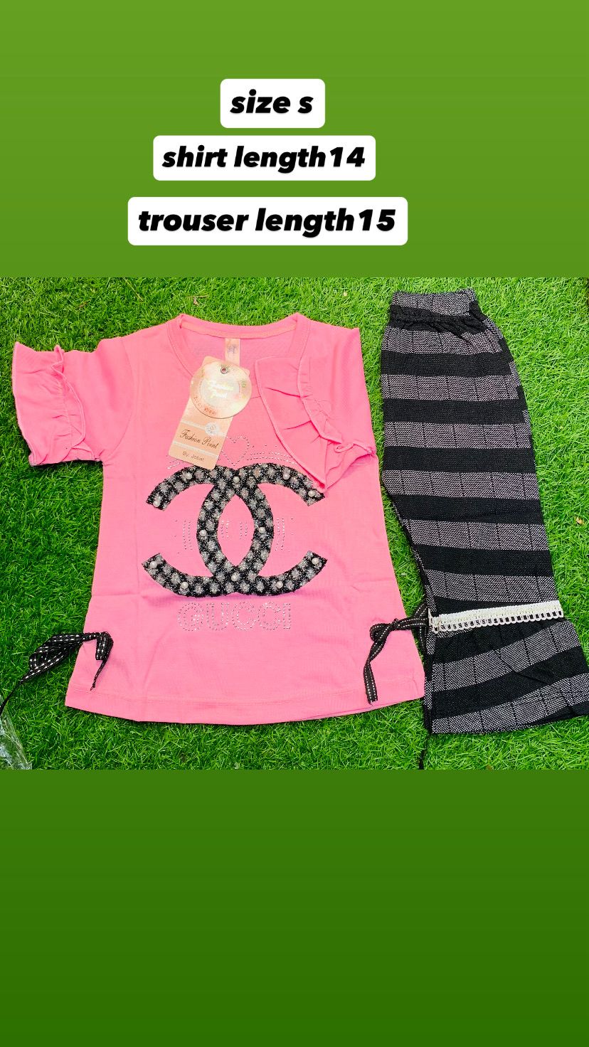 KIDS T.SHIRT AND TROUSER