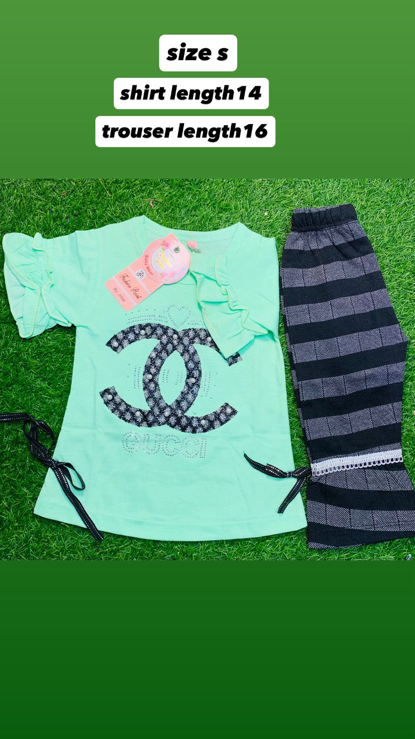 KIDS T.SHIRT AND TROUSER