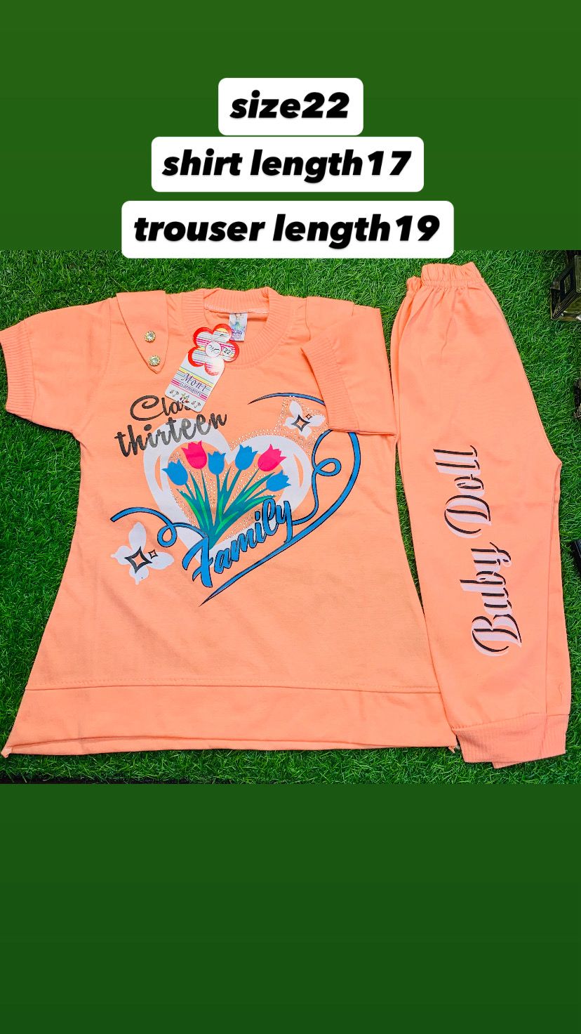 KIDS TROUSER SHIRT