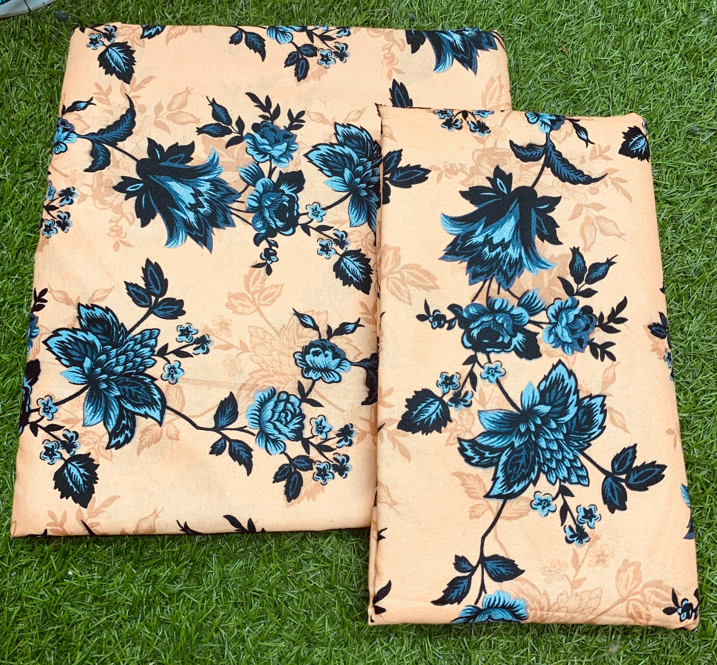 COTTON MIX (2) PIECE SUIT (UNSTITCHED) A4