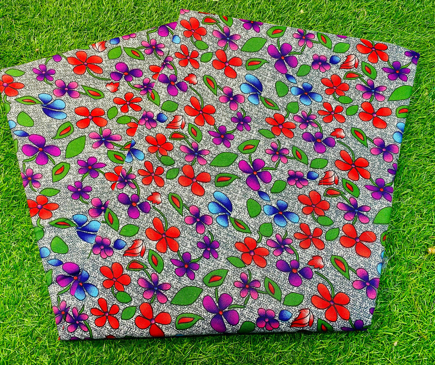COTTON MIX (2) PIECE SUIT (UNSTITCHED)