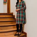 1PC- Flannel Checkered Shirt