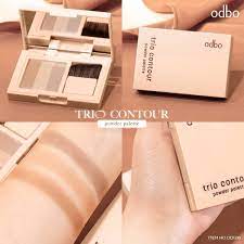 ( DEAL PACK OF 3 ) ODBO Trio Contour Powder Palette Trio contour powder palette size 3 grams OD1310