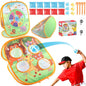 3 in 1 Collapsible Portable Bean Bag Toss Game Toy & Catching Game Set