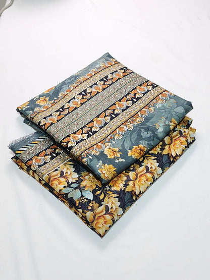 Unstitched Printed Linen 2pc