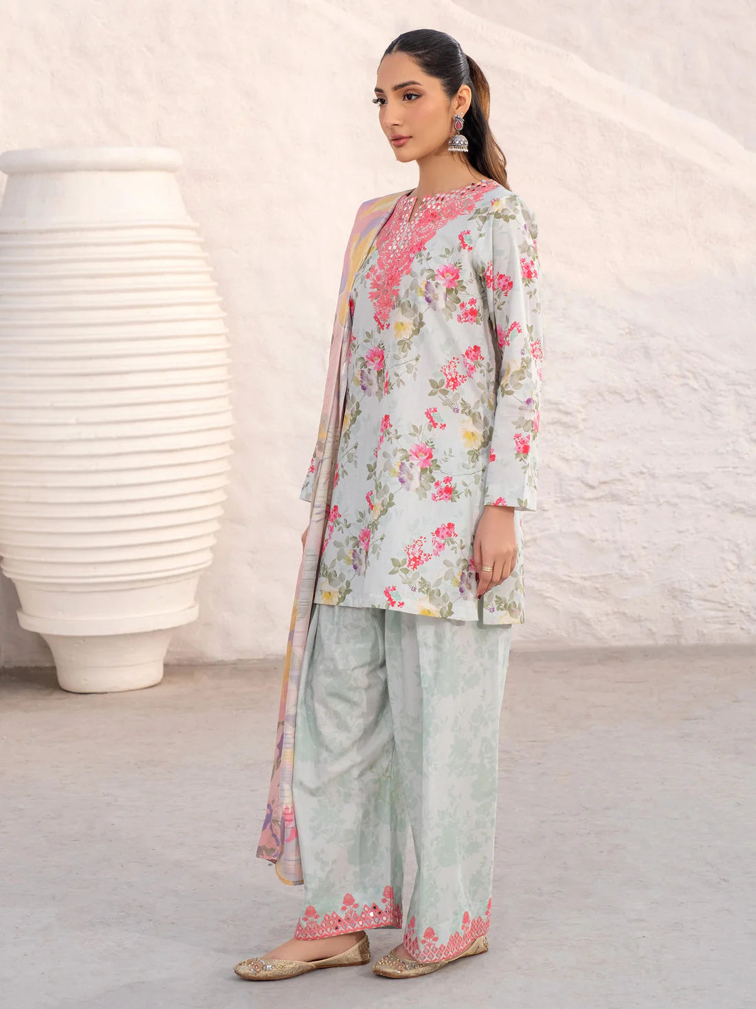 LIMELIGHT Lawn-Printed (UNSTITCHED) (3) PIECE