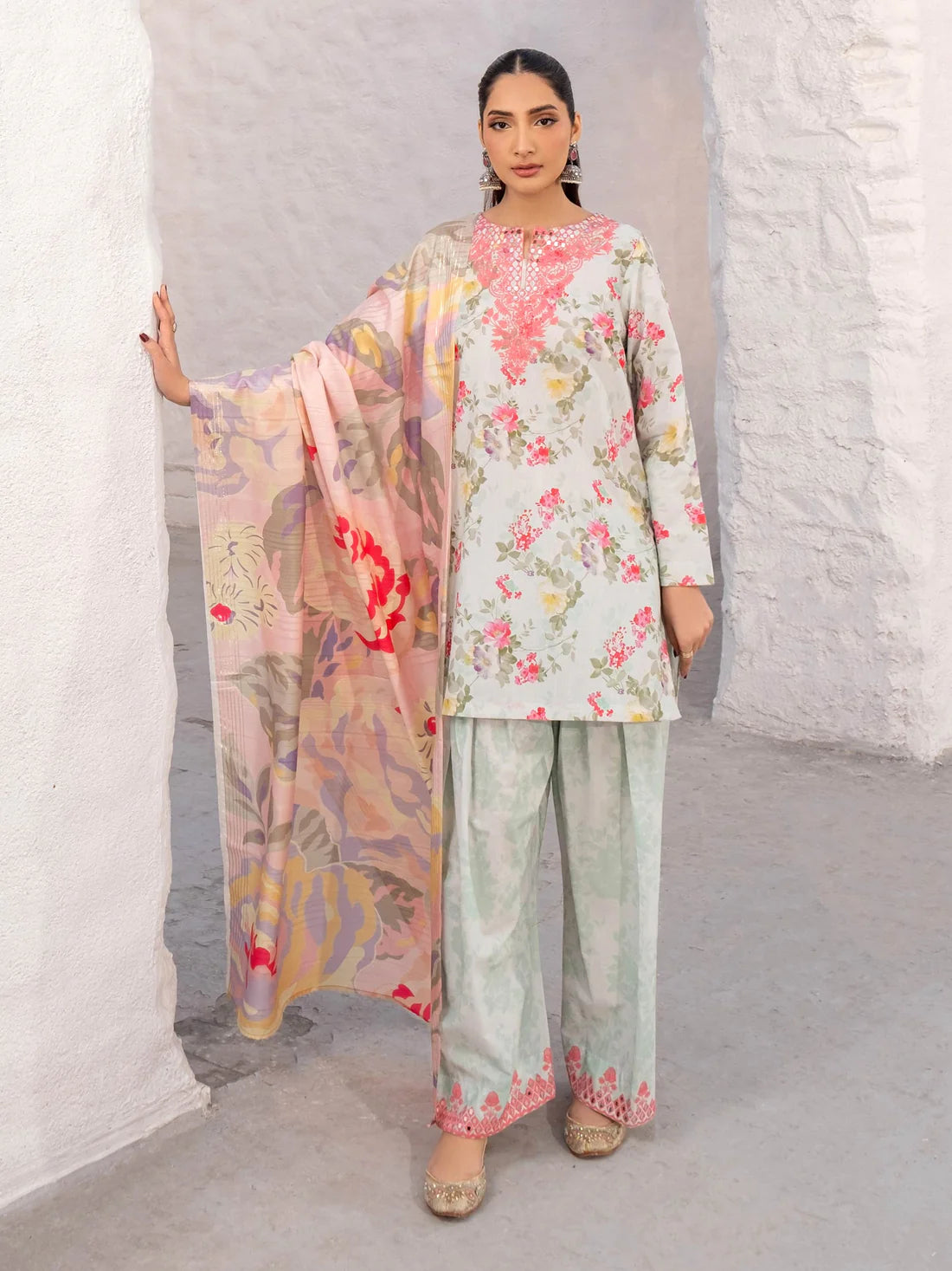LIMELIGHT Lawn-Printed (UNSTITCHED) (3) PIECE