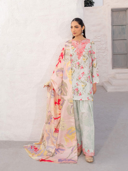 LIMELIGHT Lawn-Printed (UNSTITCHED) (3) PIECE