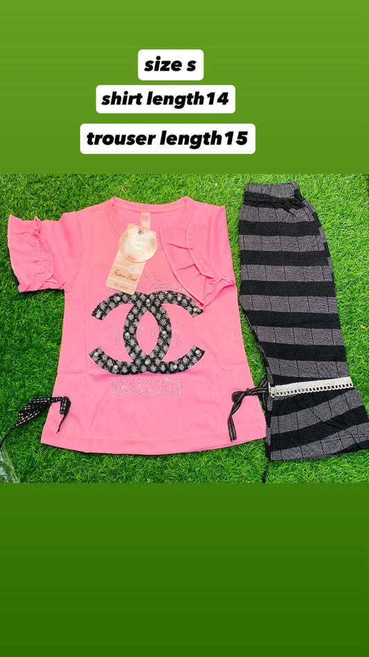 KIDS T.SHIRT AND TROUSER