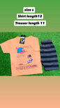 KIDS T.SHIRT AND SHORTS