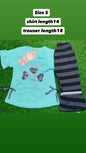 KIDS T.SHIRT AND TROUSER