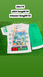 AZADAI DAY KIDS T.SHIRT AND SHORTS