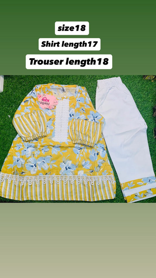 KIDS SHIRT AND TROUSER