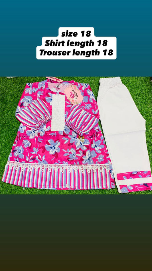 KIDS SHIRT AND TROUSER