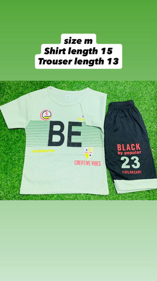 KIDS T.SHIRT AND SHORTS