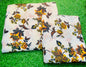 COTTON MIX (2) PIECE SUIT (UNSTITCHED) A15