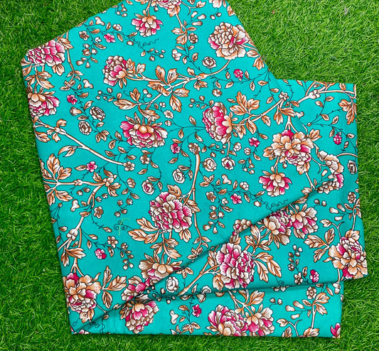 COTTON MIX (2) PIECE SUIT (UNSTITCHED) D40
