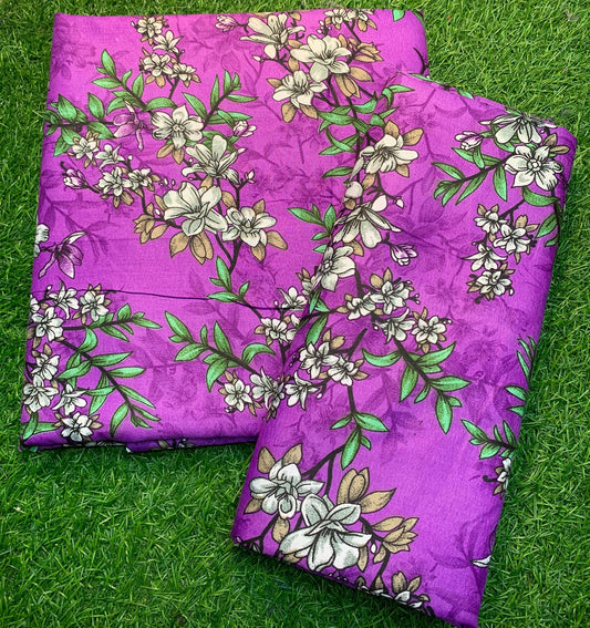 COTTON MIX (2) PIECE SUIT (UNSTITCHED) A2