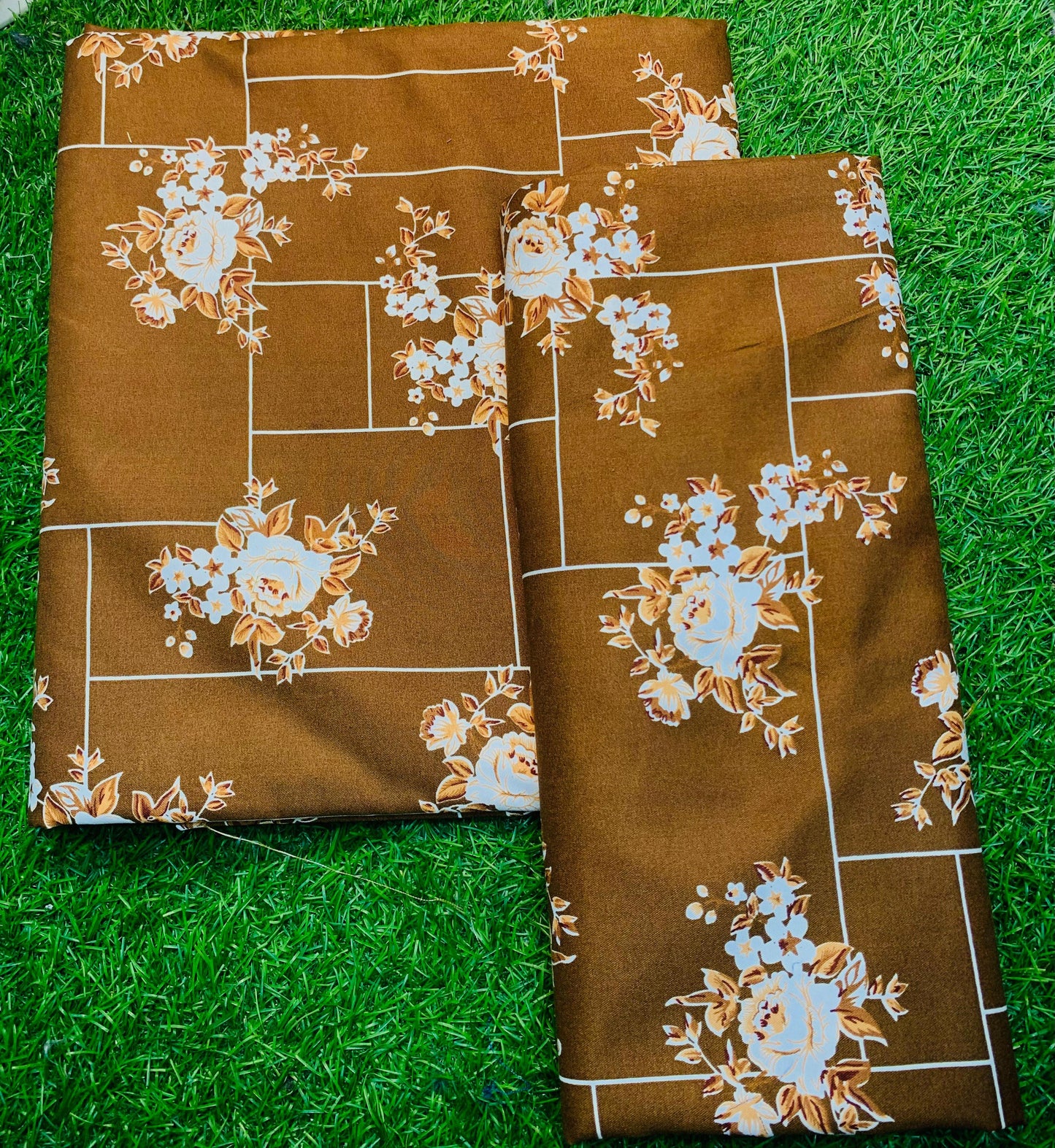 COTTON MIX (2) PIECE SUIT (UNSTITCHED) A3