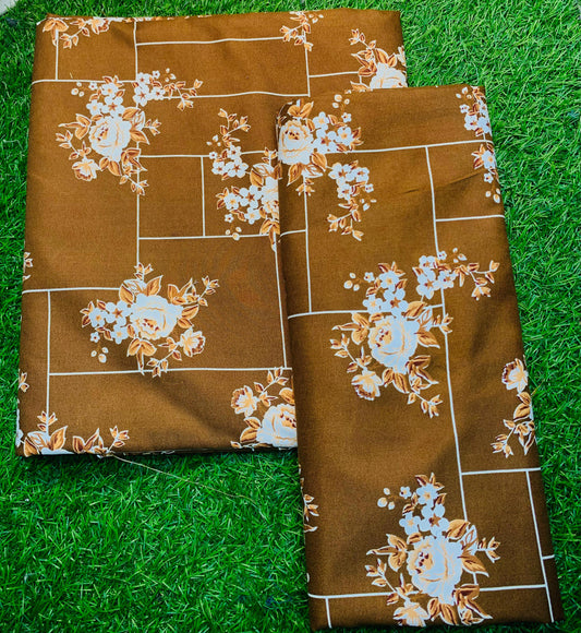 COTTON MIX (2) PIECE SUIT (UNSTITCHED) A3