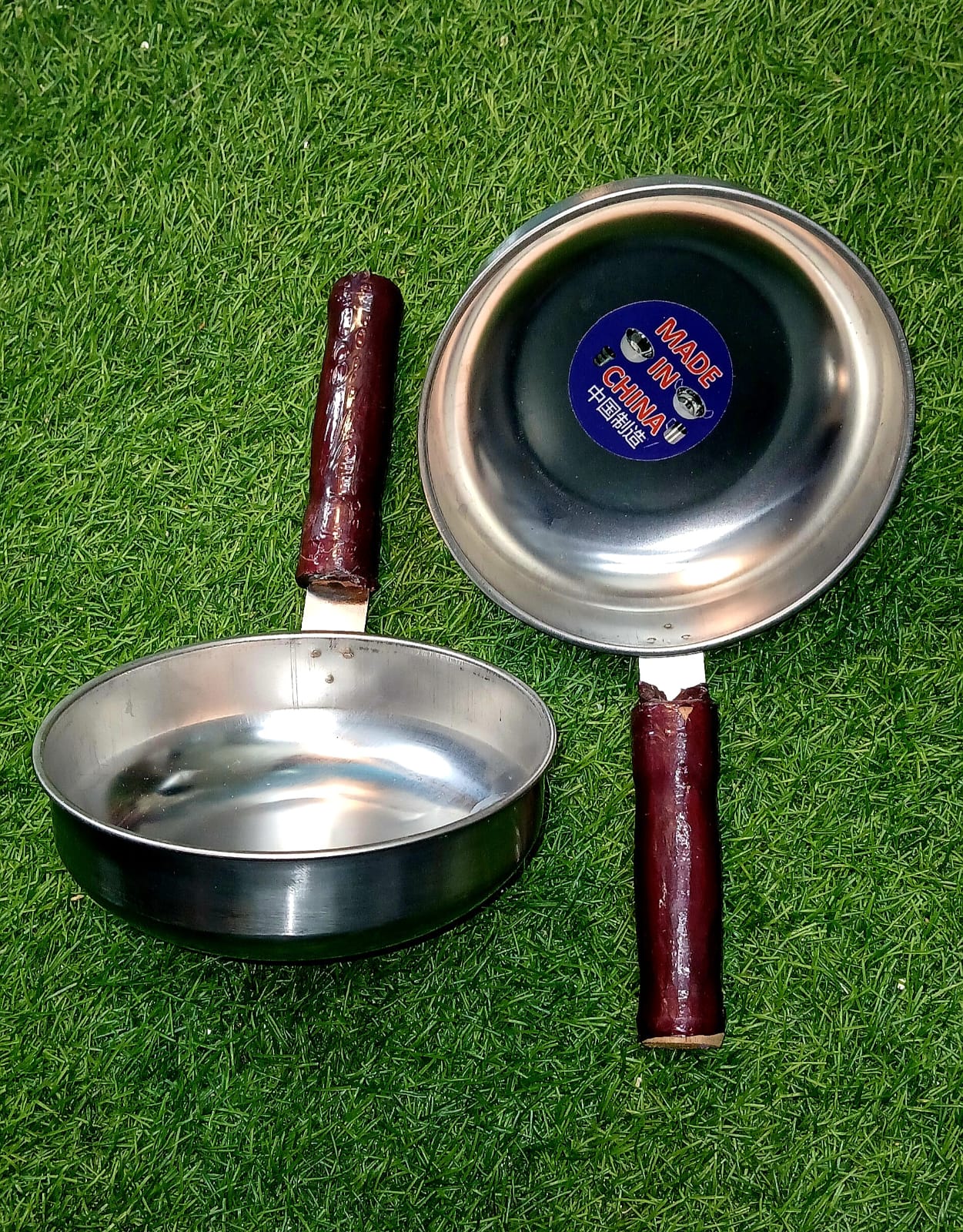 stainless steel fry pan