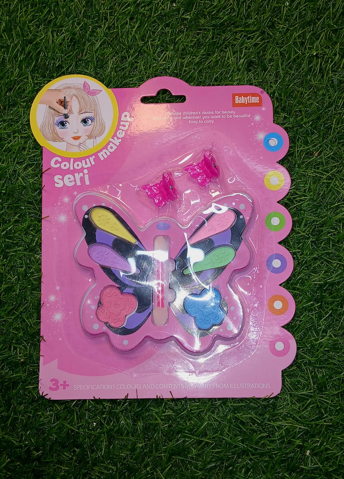 mini butterfly mackup kit for kids