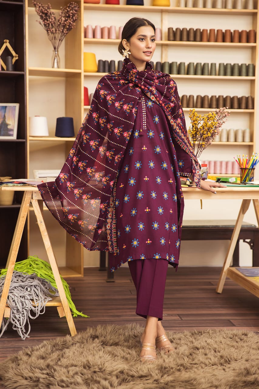 NISHAT 3 Piece Lawn