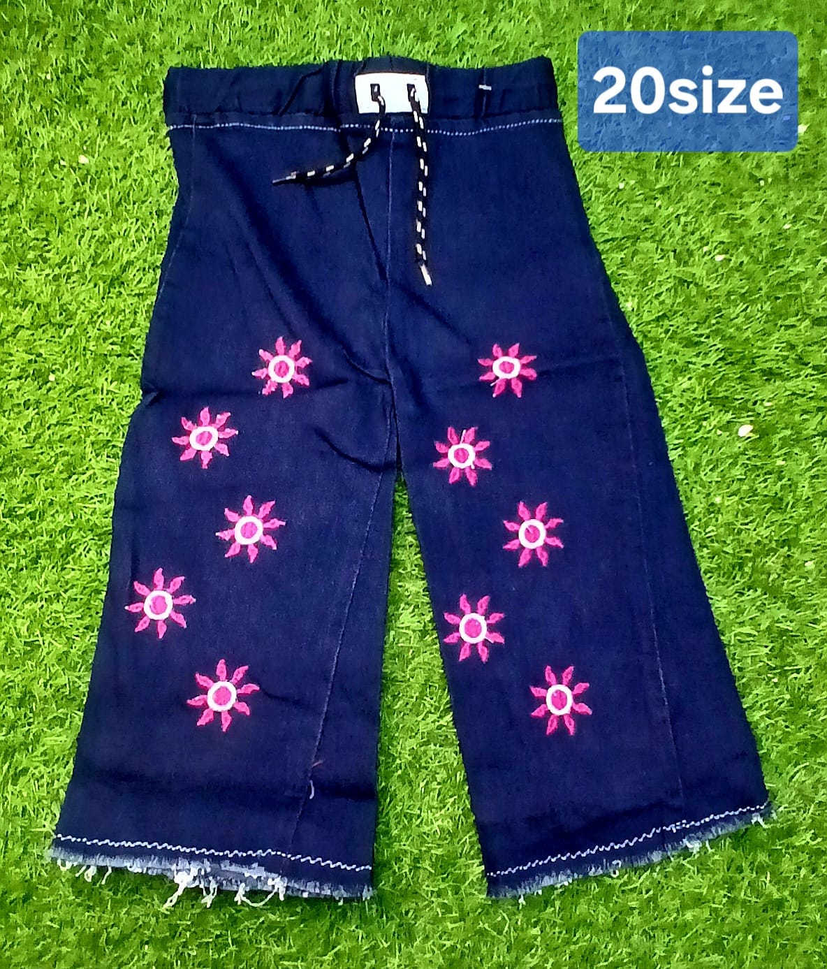 KIDS GIRL PANT EMB