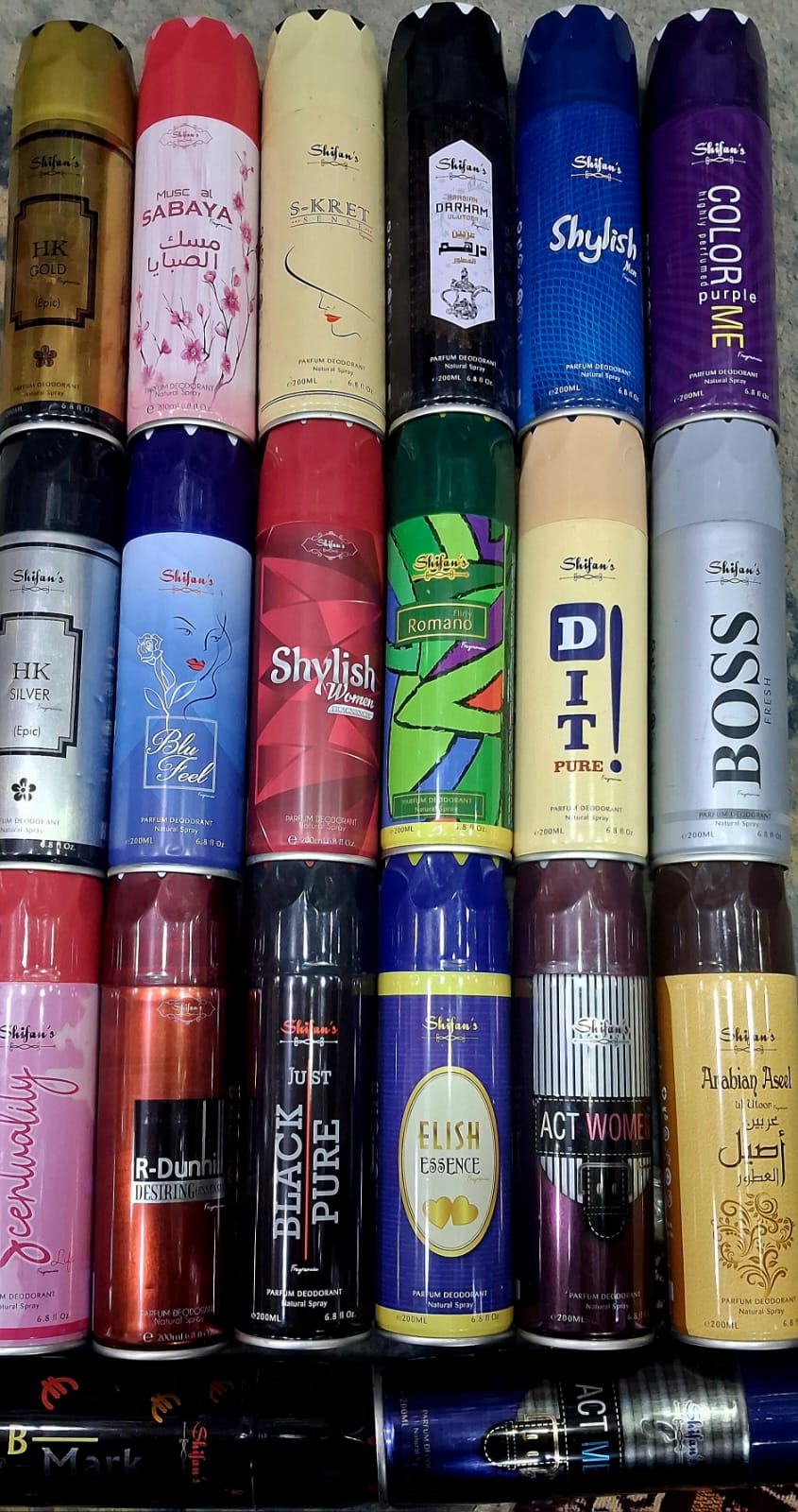 Body Spray 200ml – Pack Of 6