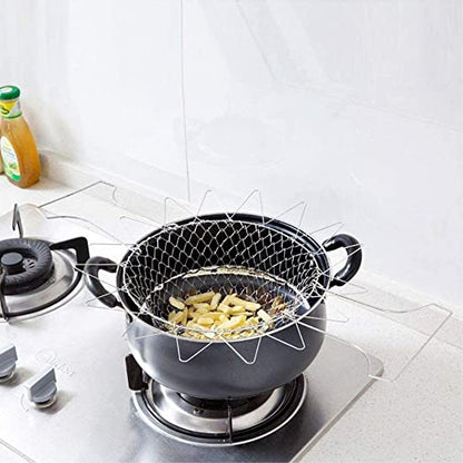 Multifunctional 12 in 1 Folding Frying Chef Basket