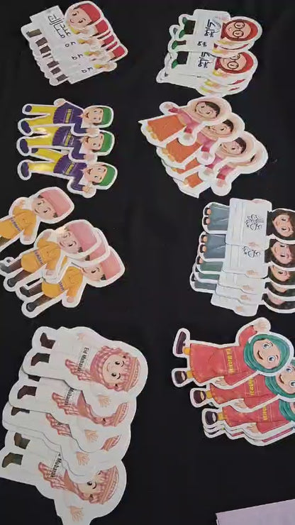 Eidi Tuck Cards For Kids With Textured Envelopes Buy 6 Get 6 Free (Large Size)